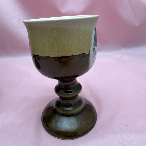 Vintage Otagiri Japan Stoneware Goblets – Grapevine Design – Set of 5 - Picture 8 of 10